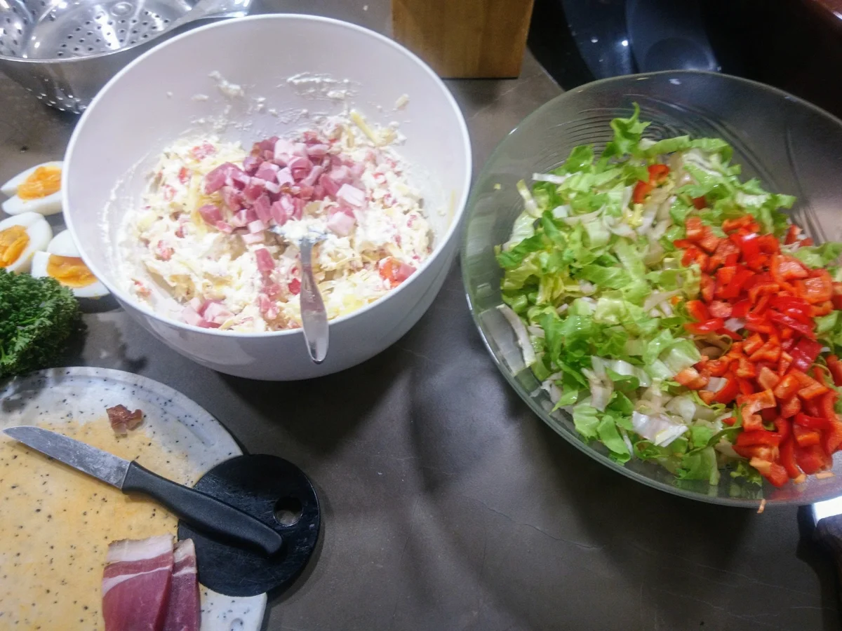 Rezept: Baguettes überbacken (Briegelschmiere) Bild Nr. 7 Baguettes überbacken (Briegelschmiere) - Rezept - Bild Nr. 7