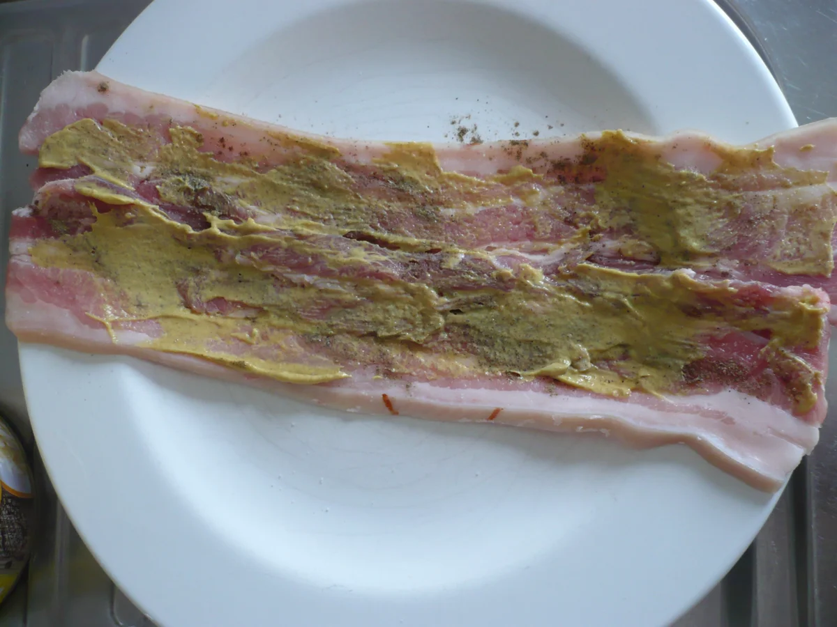 Rezept: Schweinebauch - Röllchen Bild Nr. 5 Schweinebauch - Röllchen - Rezept - Bild Nr. 5