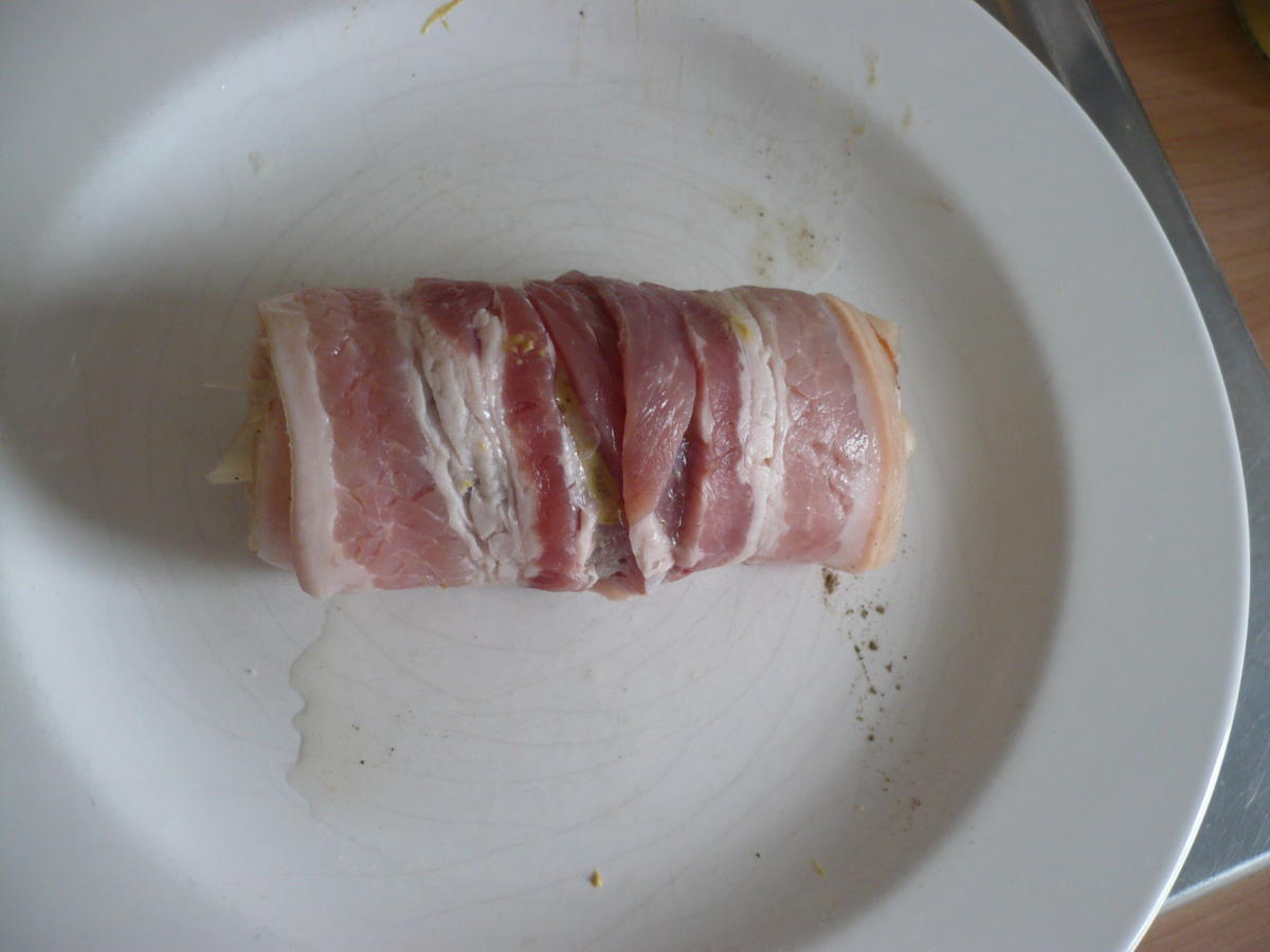 Schweinebauch - Röllchen - Rezept - Bild Nr. 7