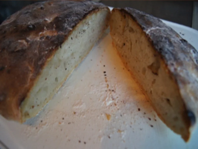 Selbst gebackenes Brot im Wok - Rezept - Bild Nr. 2