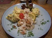 Stockfisch Essen mit Beilage - Rezept - Bild Nr. 13521
