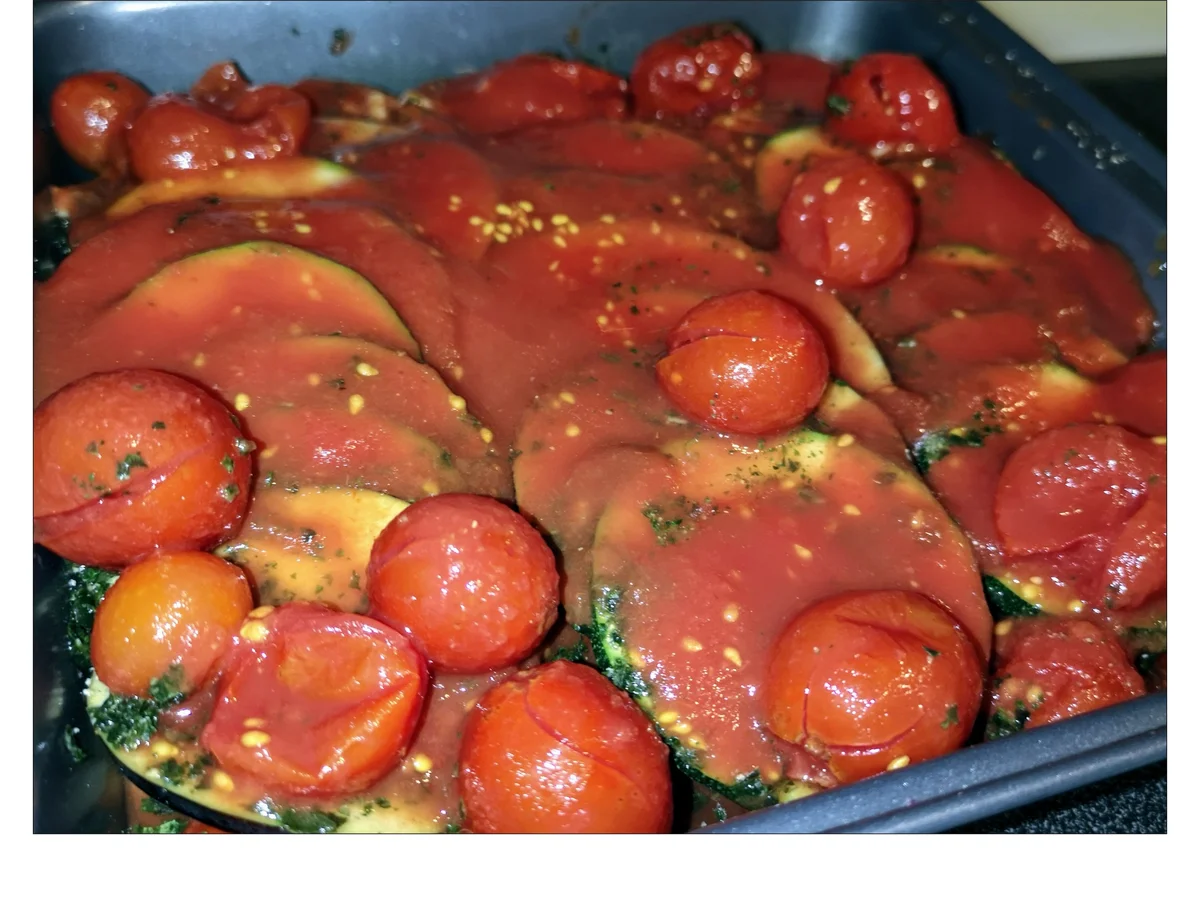 Rezept: BiNe` S AUBERGINEN ZUCCHINI GRATIN Bild Nr. 3 BiNe` S AUBERGINEN ZUCCHINI GRATIN - Rezept - Bild Nr. 3