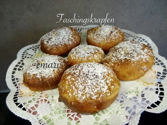 Rezept: Faschings Krapfen Bild Nr. 2 Faschings Krapfen - Rezept - Bild Nr. 2