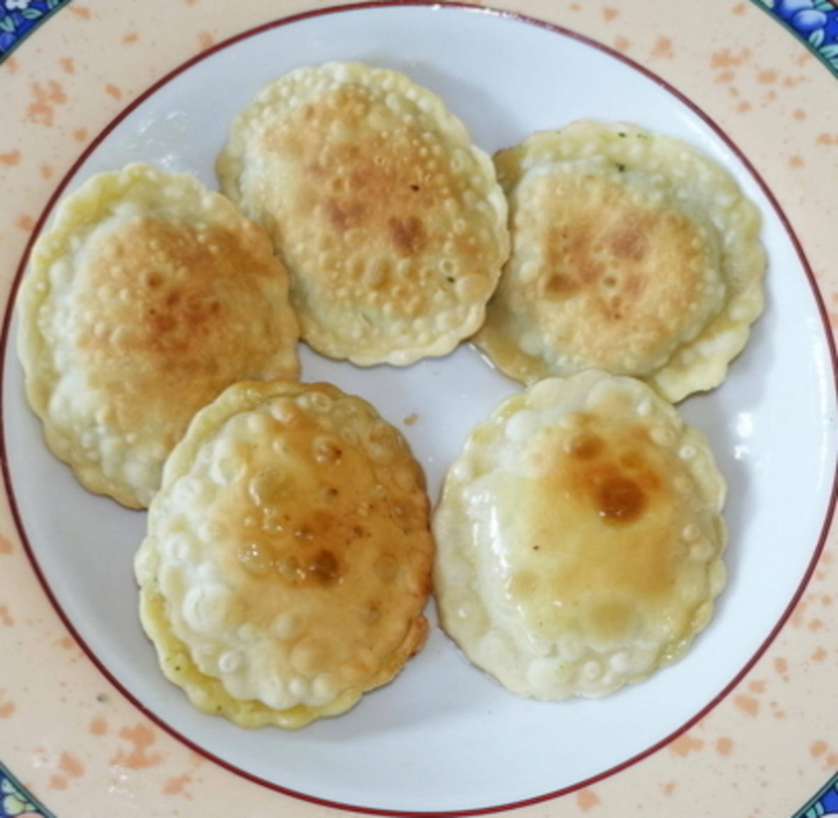 Ravioli mit Hühnerfleisch- und Gemüsefüllung – Ravoli di pollo - Rezept - Bild Nr. 11