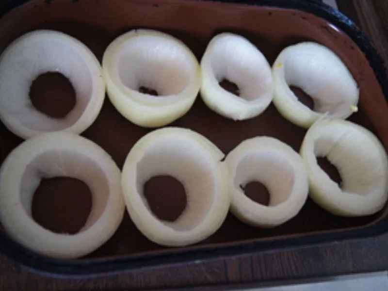Gefüllte Gemüsezwiebeln - Rezept - Bild Nr. 4