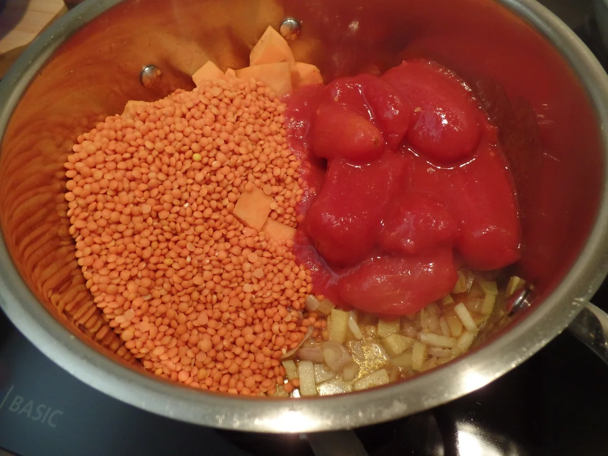 Rezept: Indischer Linseneintopf Bild Nr. 13525 Indischer Linseneintopf - Rezept - Bild Nr. 13525