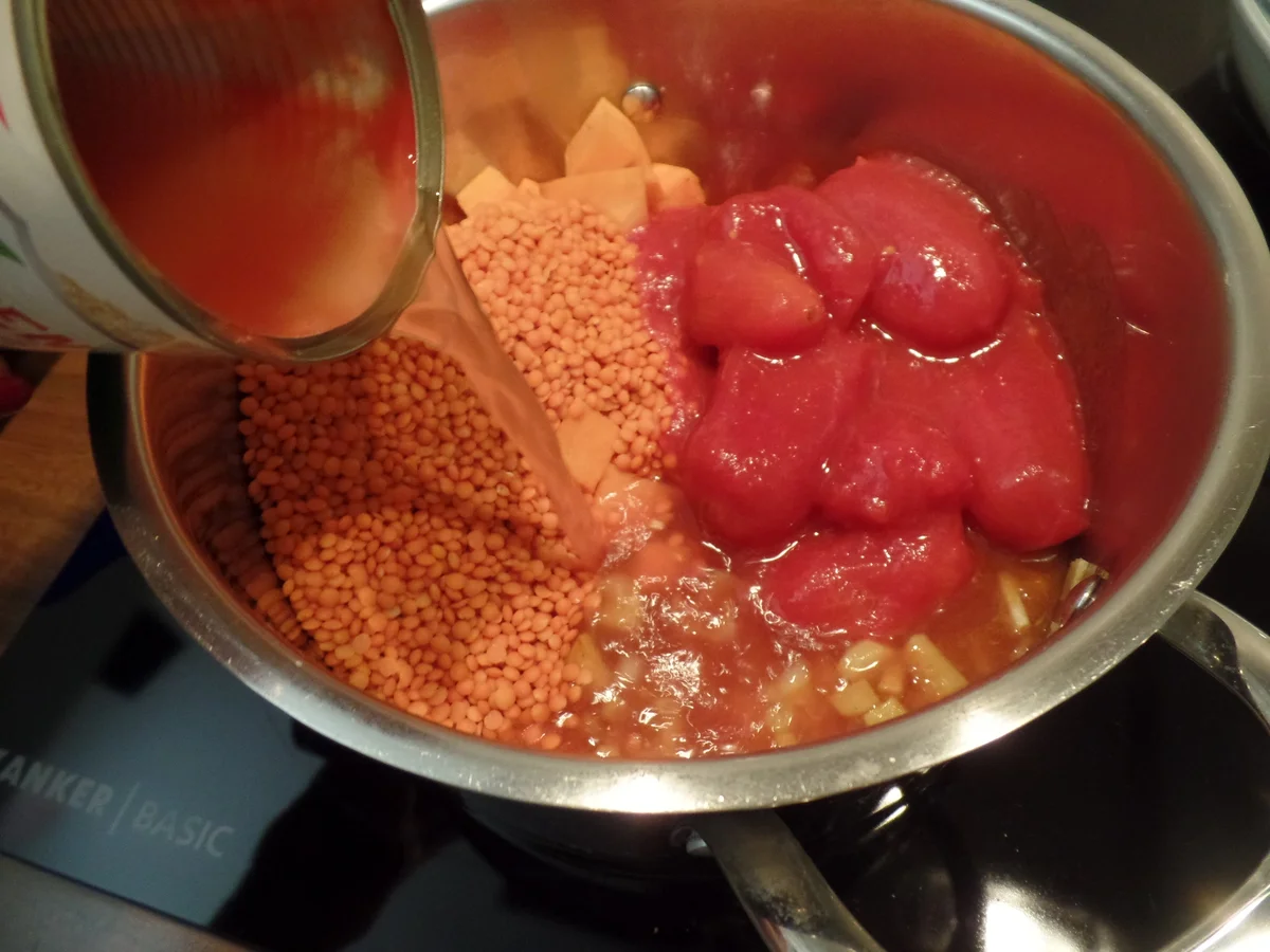 Rezept: Indischer Linseneintopf Bild Nr. 13526 Indischer Linseneintopf - Rezept - Bild Nr. 13526