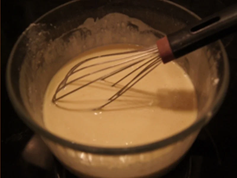 Rezept: Gebackenes Hähnchenbrustfilet süß-sauer auf Basmatireis Bild Nr. 5 Gebackenes Hähnchenbrustfilet süß-sauer auf Basmatireis - Rezept - Bild Nr. 5