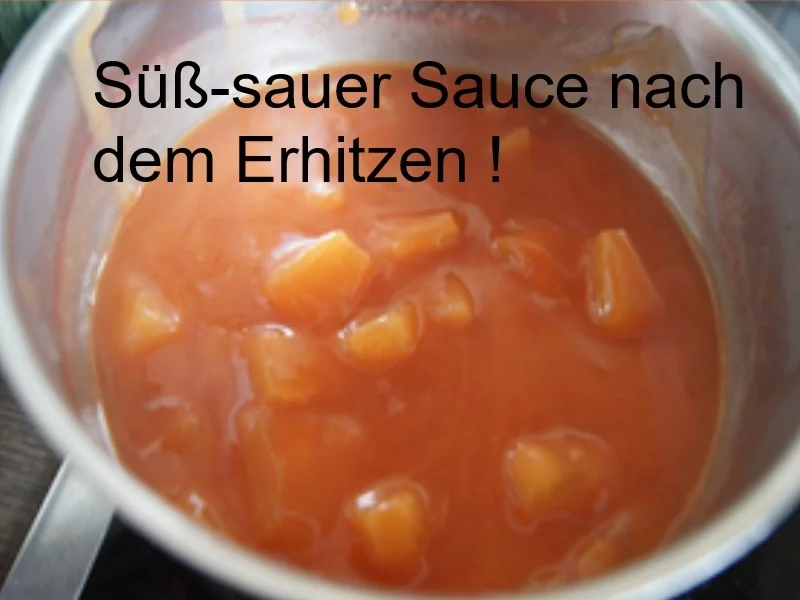 Rezept: Gebackenes Hähnchenbrustfilet süß-sauer auf Basmatireis Bild Nr. 19 Gebackenes Hähnchenbrustfilet süß-sauer auf Basmatireis - Rezept - Bild Nr. 19