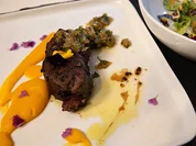 Rind spielt mit Kürbis, dazu Winterliches aus dem Knoblauchland - Rezept - Bild Nr. 2