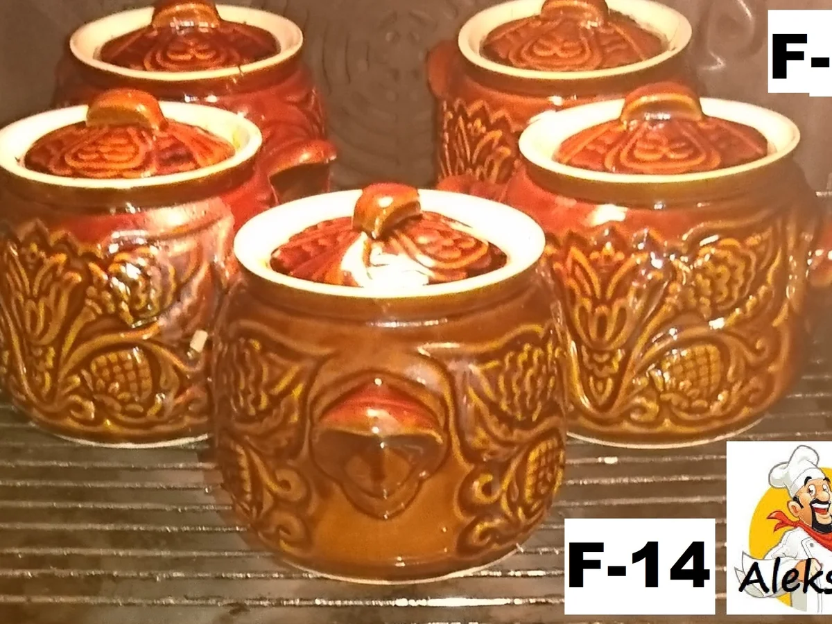 Pelmeni (russische Maultaschen) in Töpfen klassisch. - Rezept - Bild Nr. 13549