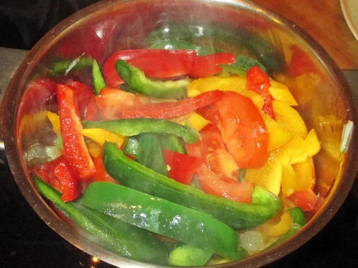 Rezept: Seelachsfilet mit Paprika – Sugo Bild Nr. 6 Seelachsfilet mit Paprika – Sugo - Rezept - Bild Nr. 6