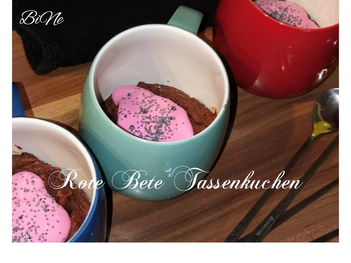 Rezept: BiNe` S ROTE BETE TASSENKUCHEN Bild Nr. 7 BiNe` S ROTE BETE TASSENKUCHEN - Rezept - Bild Nr. 7