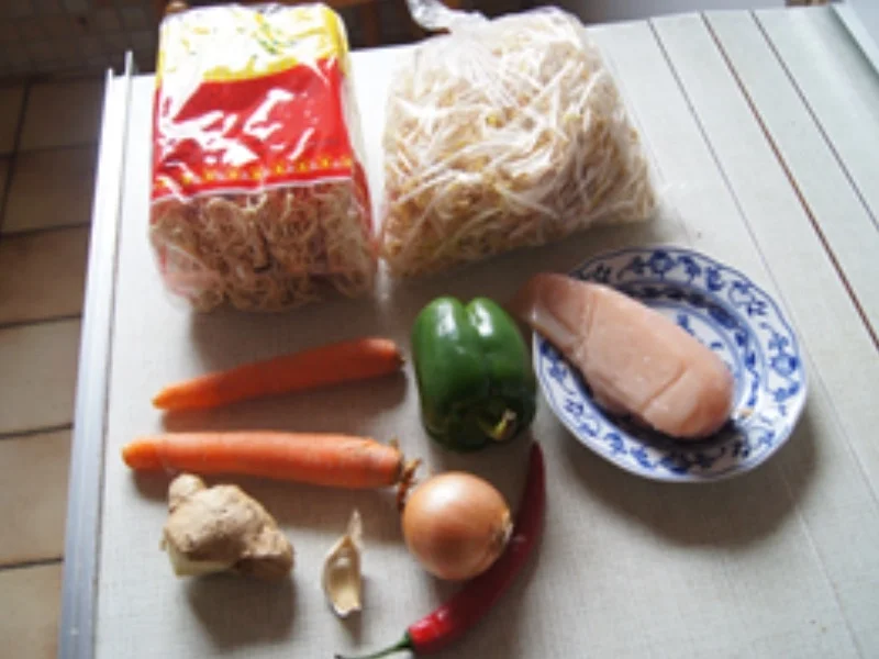 Chinesisch gebratene Nudeln wie beim Asiaten - Rezept - Bild Nr. 3