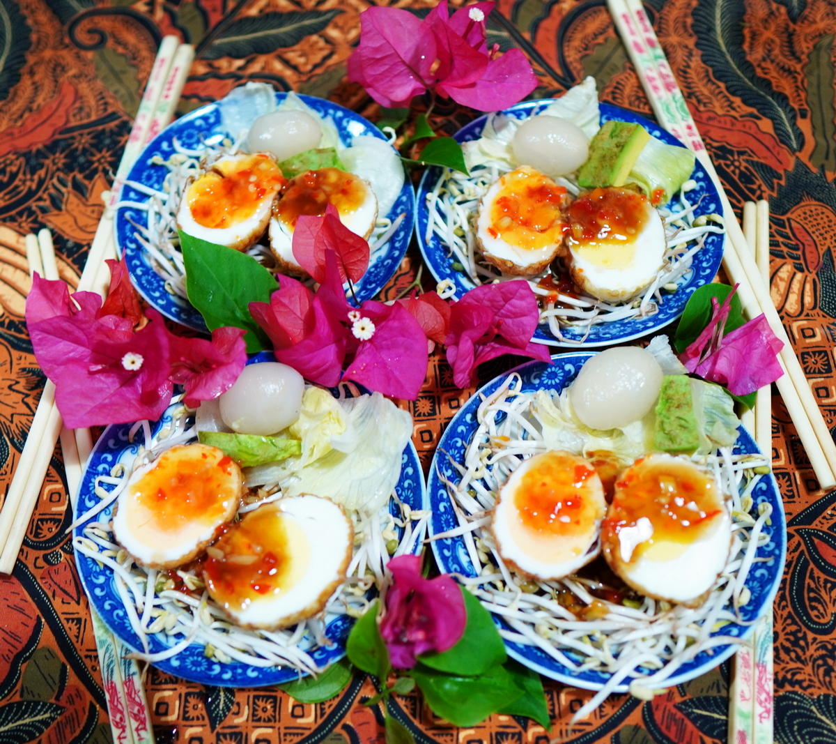 Balinesische Eier auf Balado Art - Rezept - Bild Nr. 2