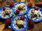 Thailändische Hochzeitsteller – Frittiertes Ei mit Früchten - Rezept - Bild Nr. 2