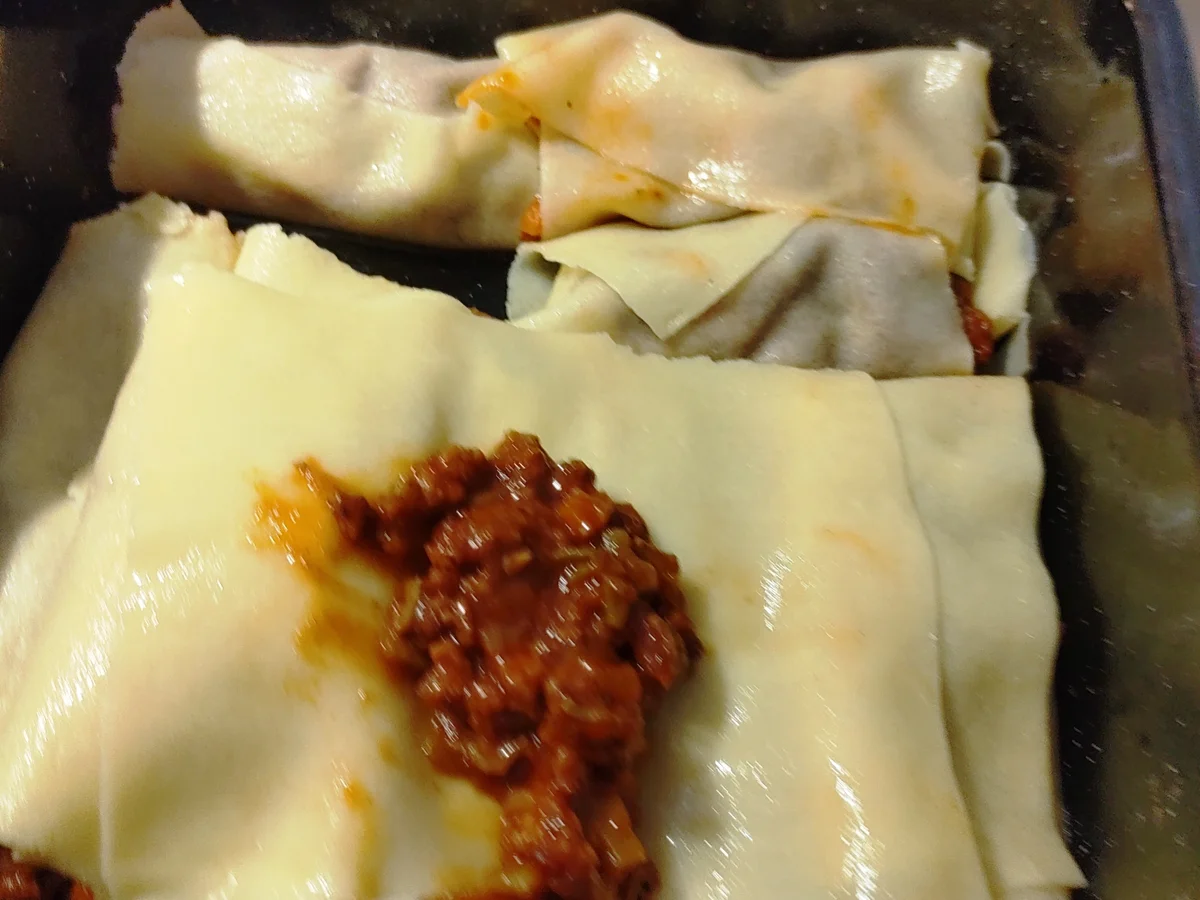 Rezept: Canneloni mit Sauce Bolognese und Ricotta Bild Nr. 12 Canneloni mit Sauce Bolognese und Ricotta - Rezept - Bild Nr. 12