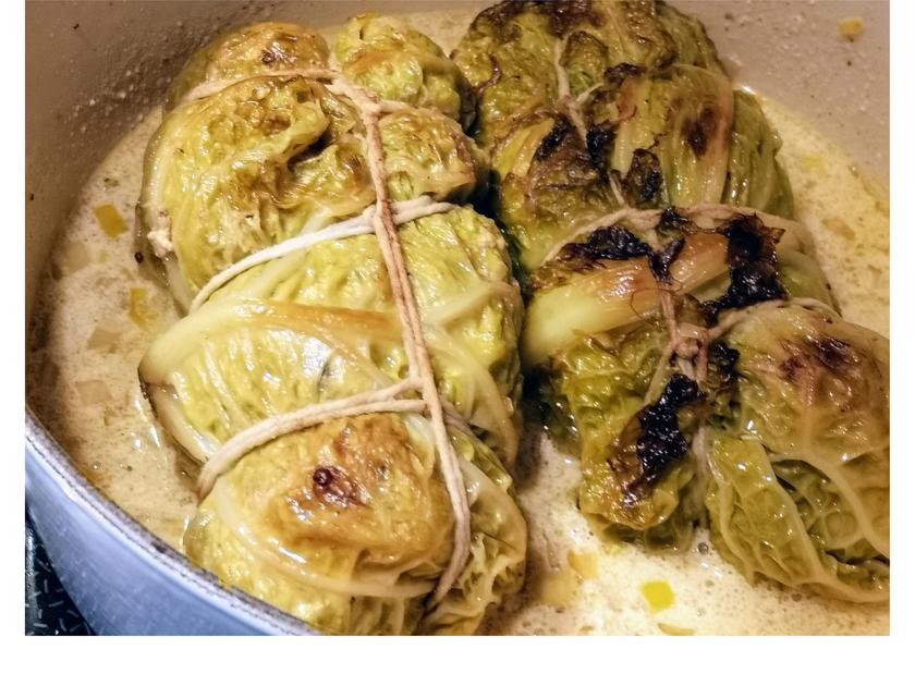 BiNe` S BULGUR LINSEN WIRSINGROULADE - schnell & einfach - von Bine13100 BiNe` S BULGUR LINSEN WIRSINGROULADE - schnell & einfach - von Bine13100