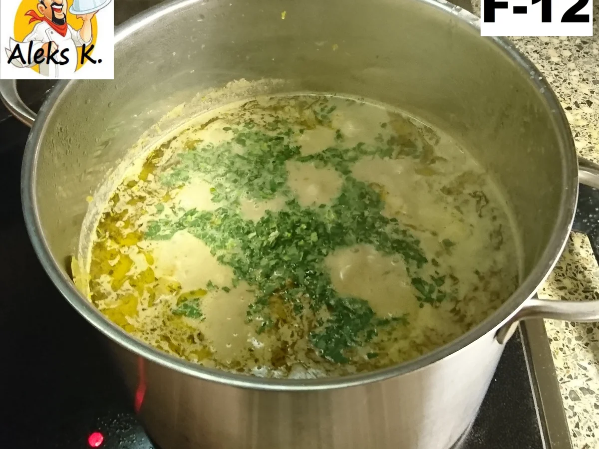 Schmelzkäse Suppe nach französische Art a La Aleks. - Rezept - Bild Nr. 13559