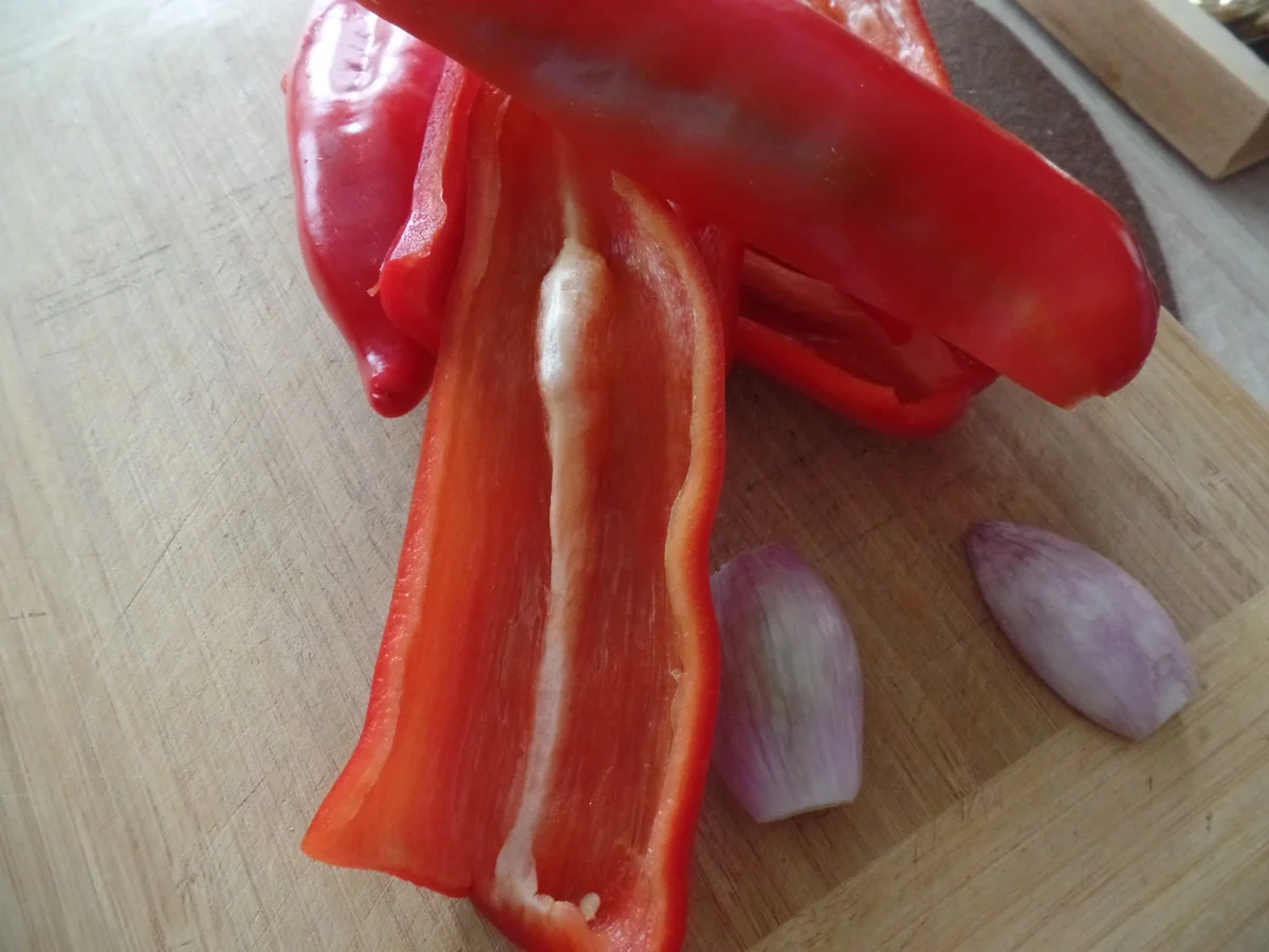 Spaghetti mit Paprikasauce - Rezept - Bild Nr. 13565