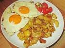 Frische Bratkartoffeln mit Spiegelei - Rezept - Bild Nr. 2