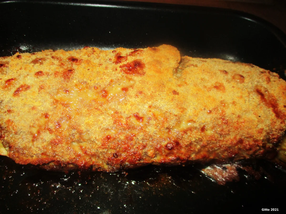 Rezept: Hackfleischrolle mit Nudelfüllung und Tomatensoße Bild Nr. 9 Hackfleischrolle mit Nudelfüllung und Tomatensoße - Rezept - Bild Nr. 9