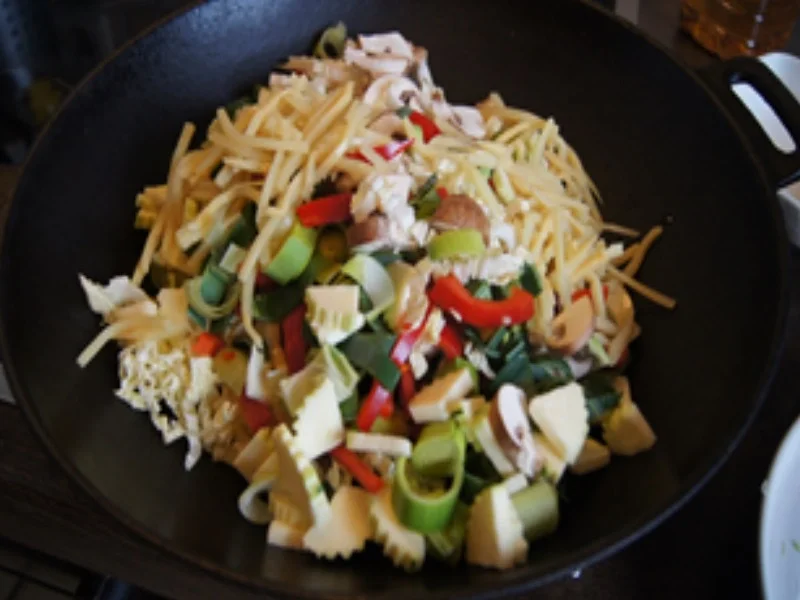 Rezept: Gemüse - Zehnerlei“ - im Wok Bild Nr. 21 Gemüse - Zehnerlei“ - im Wok - Rezept - Bild Nr. 21