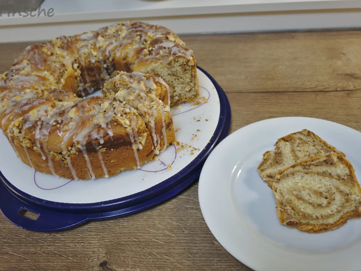 Walnuss-Marzipan-Hefezopf - Rezept - Bild Nr. 4