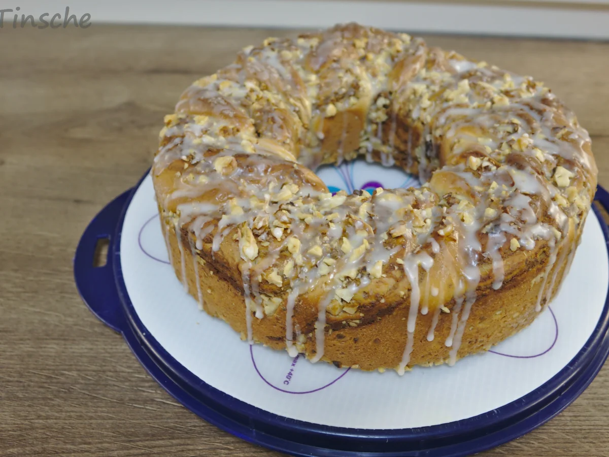 Walnuss-Marzipan-Hefezopf - Rezept - Bild Nr. 7