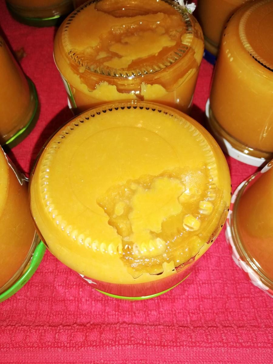 Pfirsich - Möhren - Apfelsinen - Zitronen -  Marmelade - Rezept - Bild Nr. 8