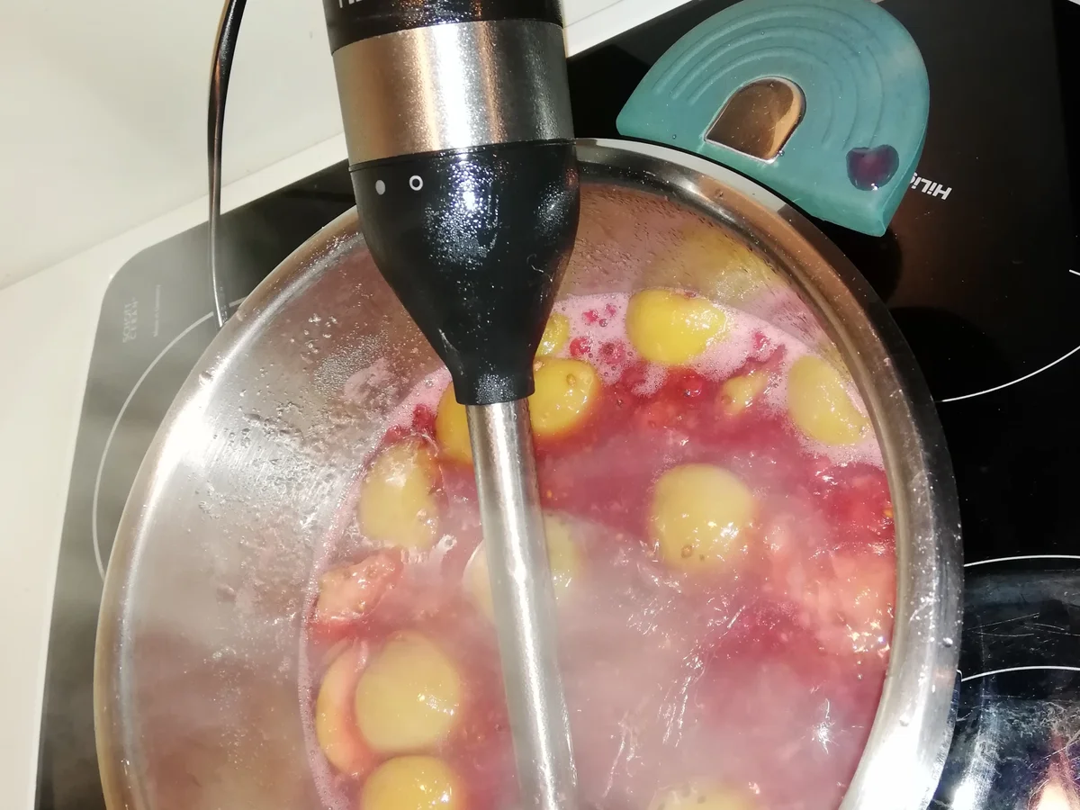 Johannesbeer - Pfirsichmarmelade - Rezept - Bild Nr. 6