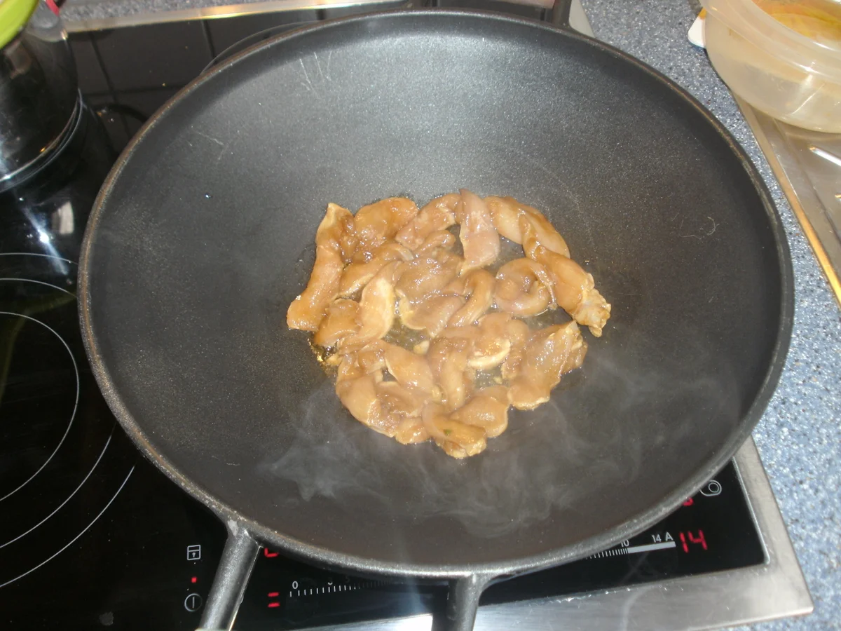 Gemüsenudeln mit Hühnerfilet - Rezept - Bild Nr. 4