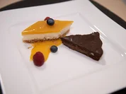 Rezept: Der süße Abschluss : Frischkäse-Törtchen & Mini-Erdnuss-Schoko-Tarte Bild Nr. 2 Der süße Abschluss : Frischkäse-Törtchen & Mini-Erdnuss-Schoko-Tarte - Rezept - Bild Nr. 2