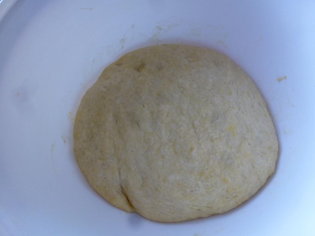Pfirsich-Pudding-Streuselkuchen - Rezept - Bild Nr. 7