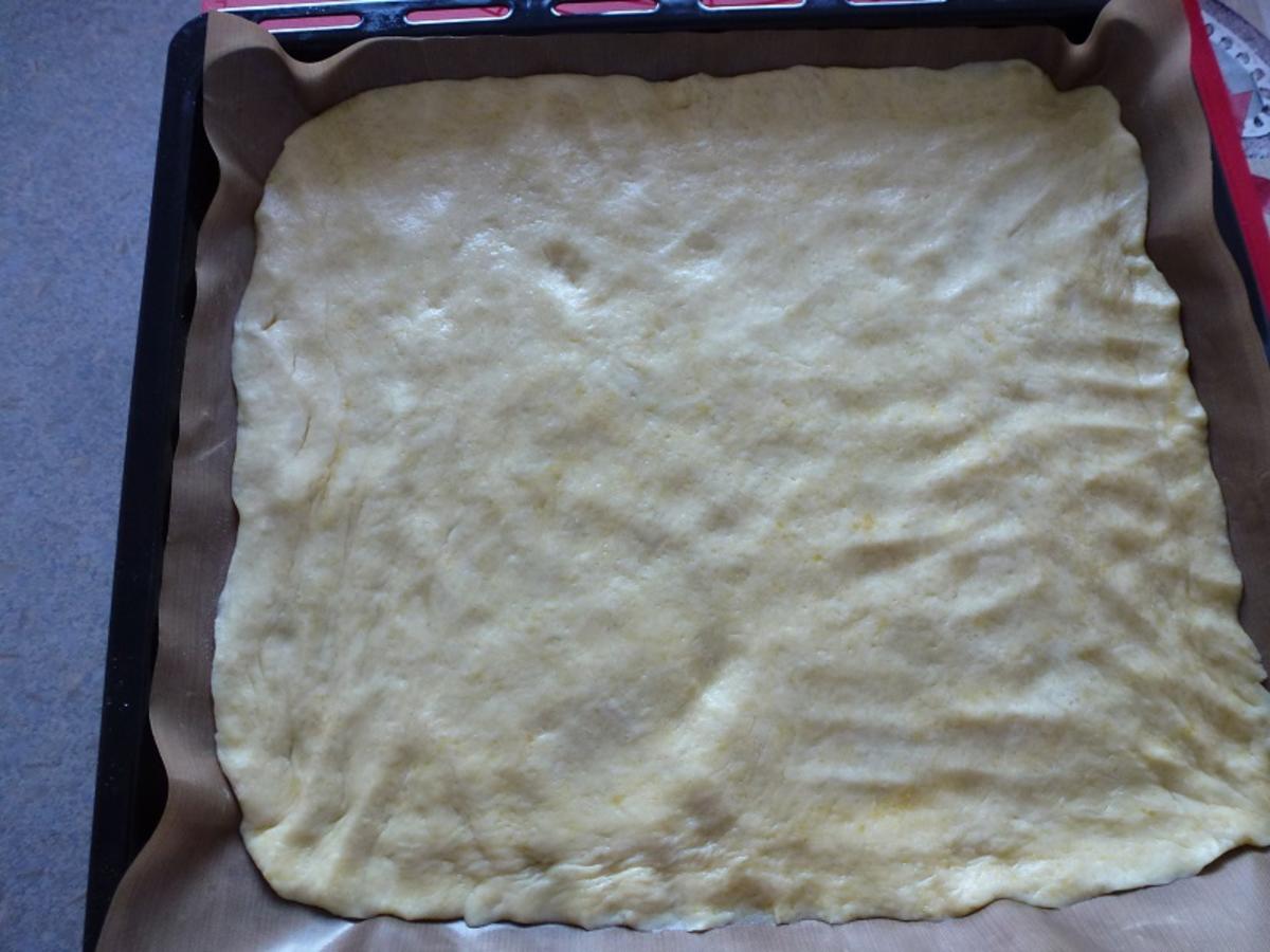 Pfirsich-Pudding-Streuselkuchen - Rezept - Bild Nr. 11