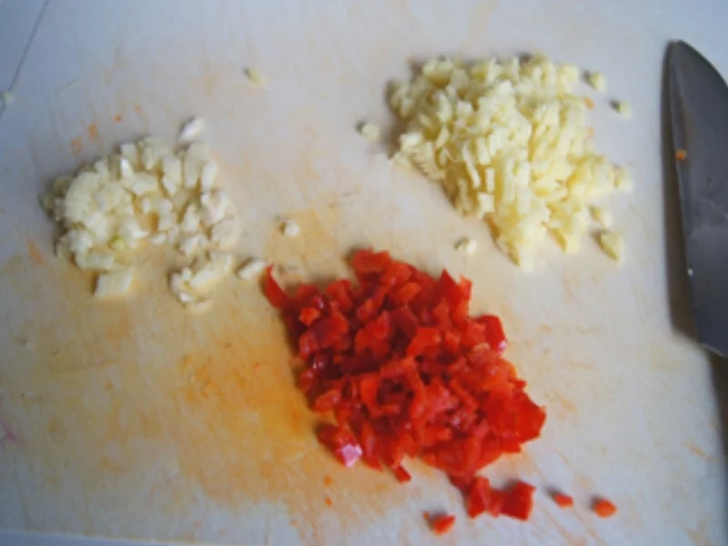 Steakhüfte mit-Babyspinat und Champignons im Wok und Pellkartoffel-Drillingen - Rezept - Bild Nr. 11