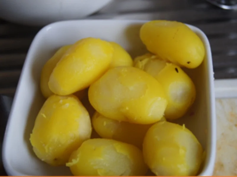 Steakhüfte mit-Babyspinat und Champignons im Wok und Pellkartoffel-Drillingen - Rezept - Bild Nr. 19