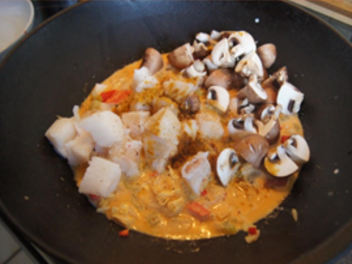 Asiatisches-Kabeljau-Curry mit Jasmin-Reis - Rezept - Bild Nr. 16