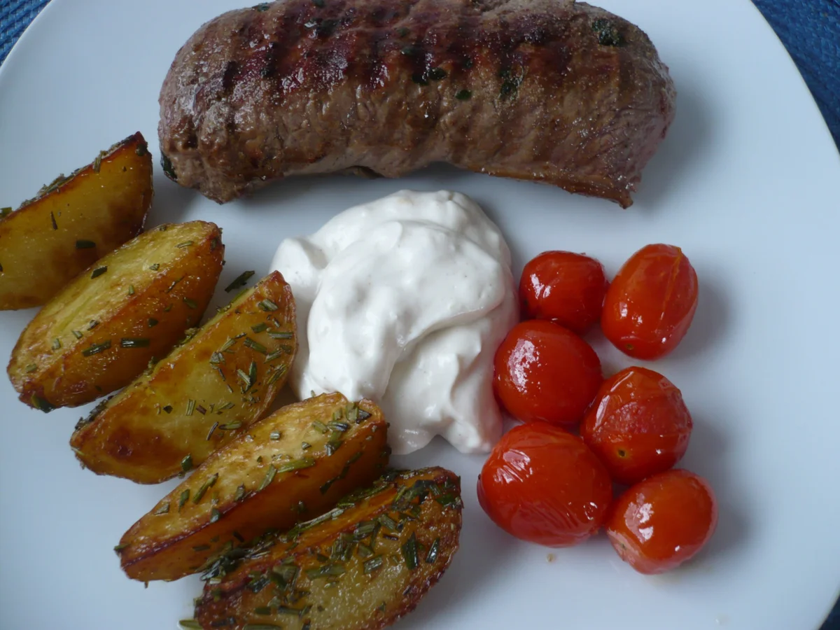 Rezept: Gekräuterte Lammlachse Bild Nr. 13632 Gekräuterte Lammlachse - Rezept - Bild Nr. 13632