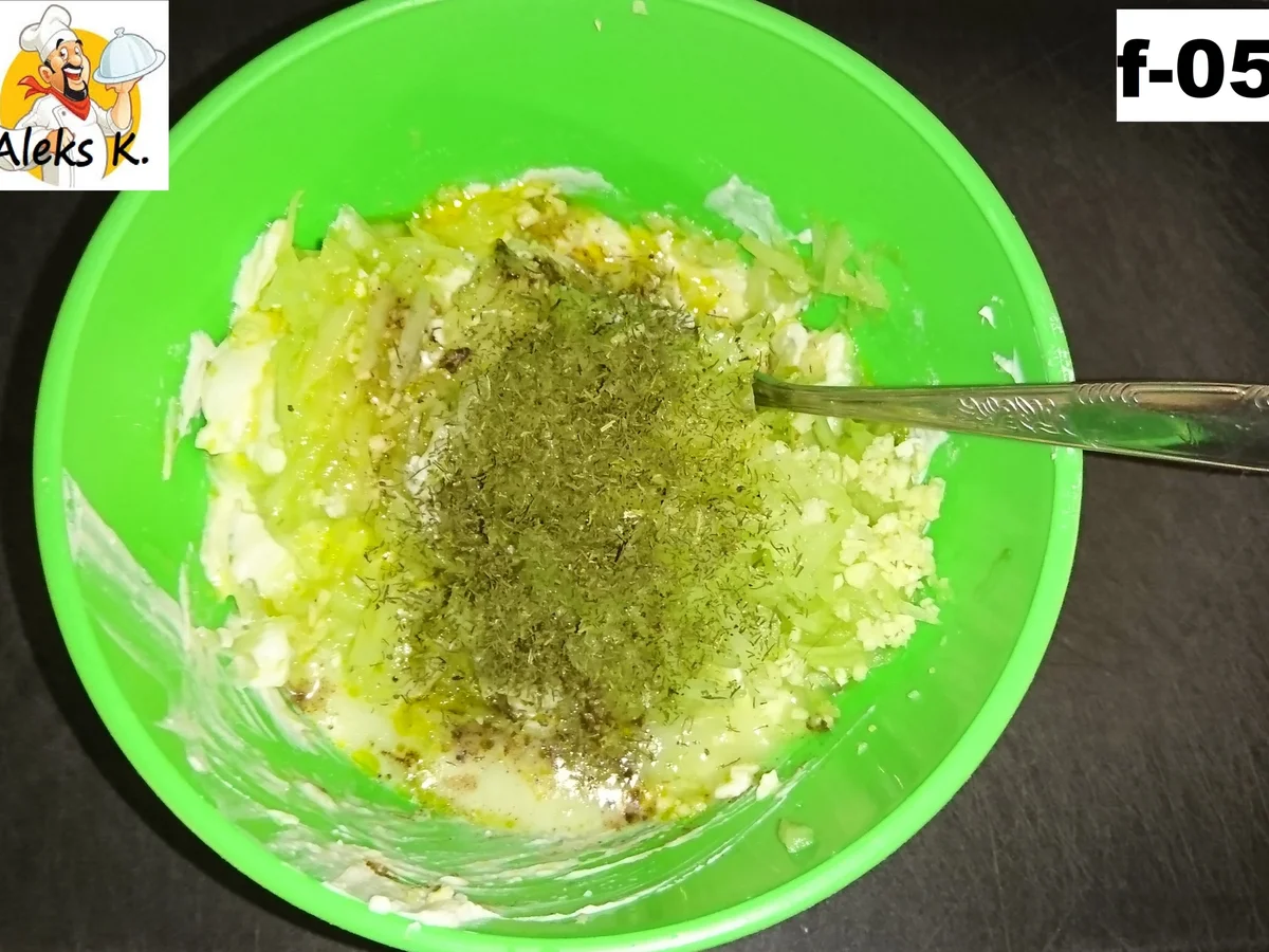 Weißrusslands Draniki, Kartoffelpuffer mit Quark dipp nach Tsatsiki Art - Rezept - Bild Nr. 13647