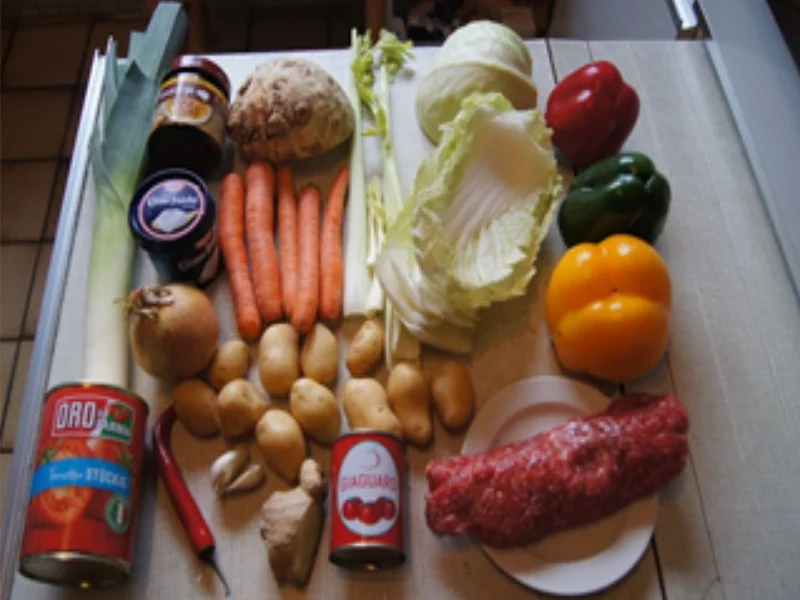 Herzhafte Schlankmacher-Maxigemüse-Suppe - Rezept - Bild Nr. 3