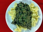 Ragout vom Schweineherz auf Papardelle - Rezept - Bild Nr. 2