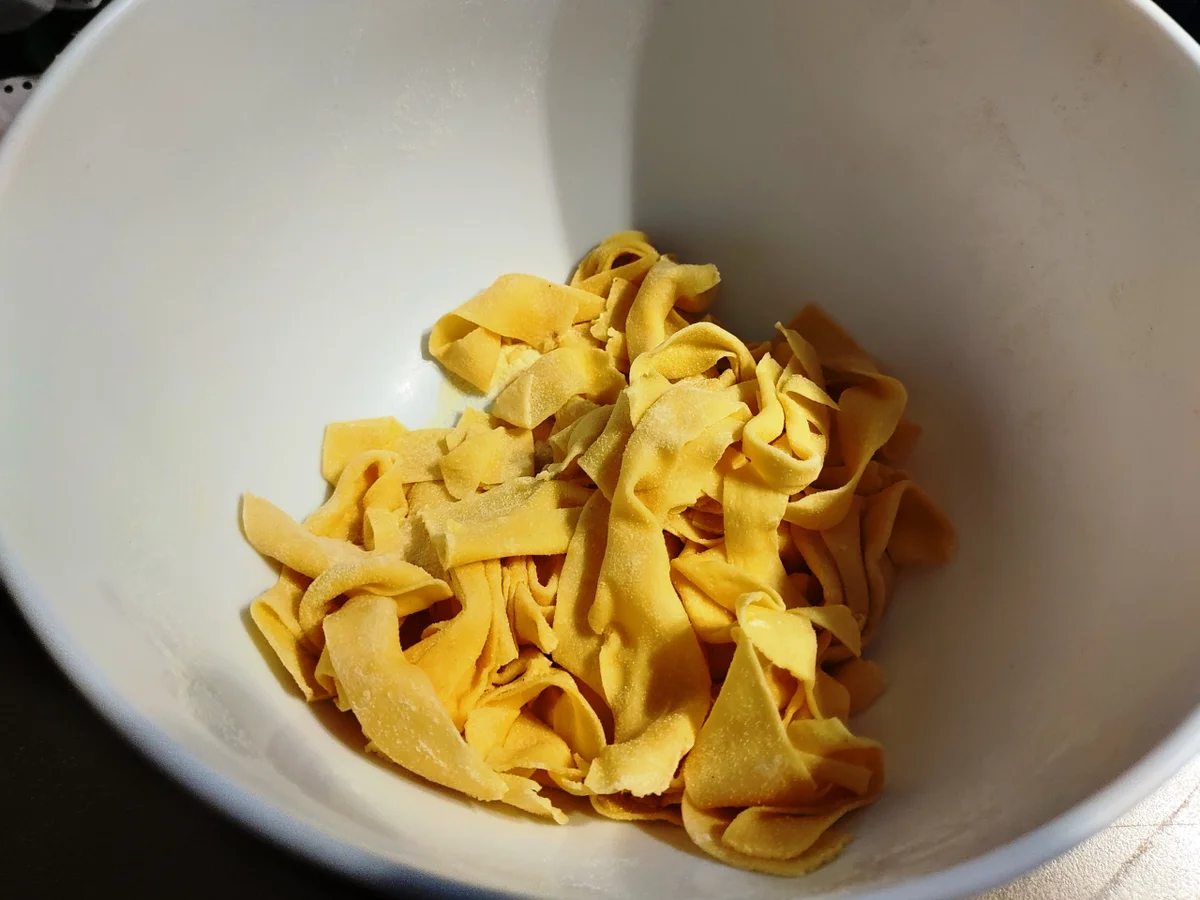 Ragout vom Schweineherz auf Papardelle - Rezept - Bild Nr. 4