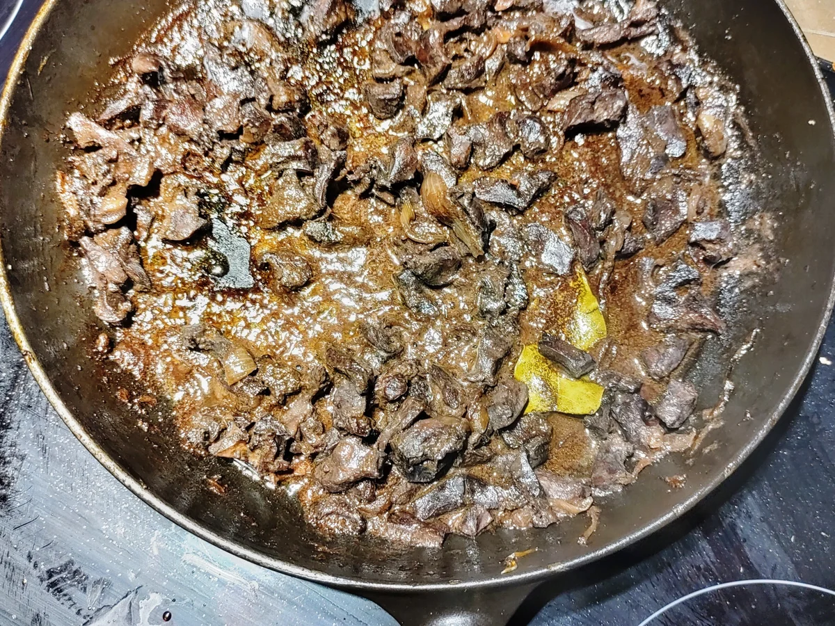 Ragout vom Schweineherz auf Papardelle - Rezept - Bild Nr. 13702