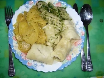 Hauptspeise: Schwäbische Maultaschen ohne Spinat - Rezept