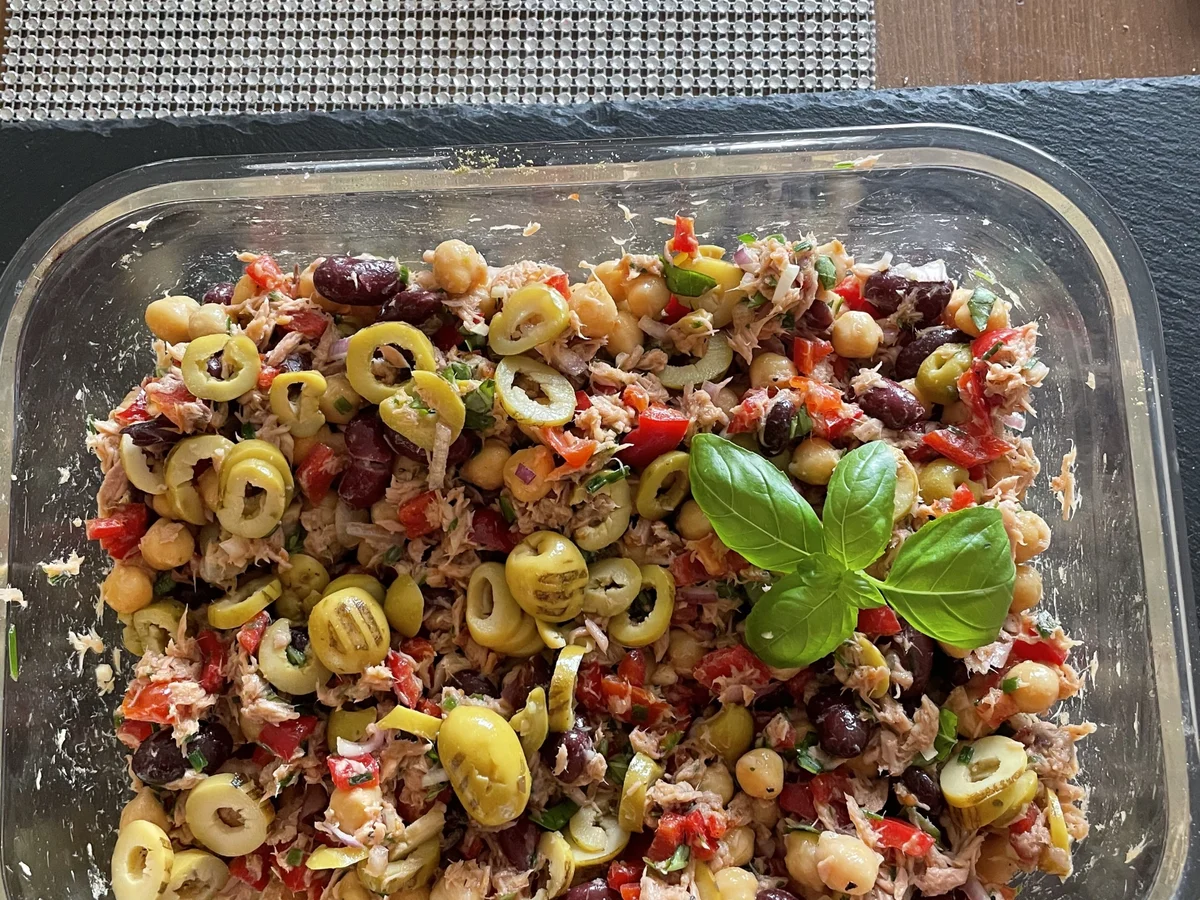 Kichererbsensalat mit Thunfisch - Rezept - Bild Nr. 4