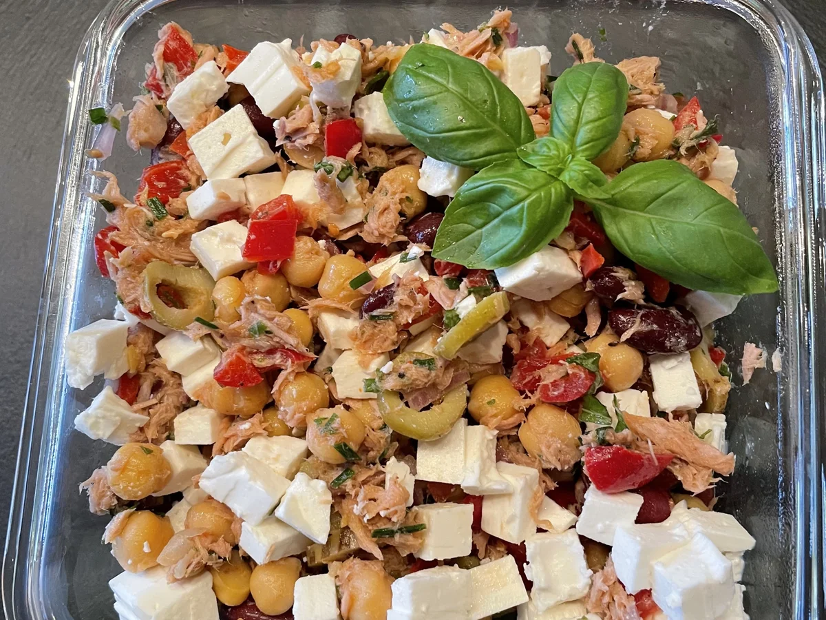 Kichererbsensalat mit Thunfisch - Rezept - Bild Nr. 5