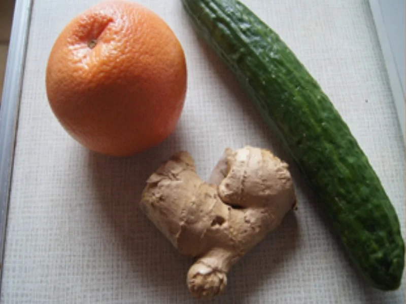 Ingwer-Grapefruit-Gurke-Drink - Rezept - Bild Nr. 3