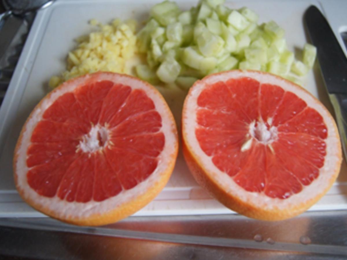 Ingwer-Grapefruit-Gurke-Drink - Rezept - Bild Nr. 5