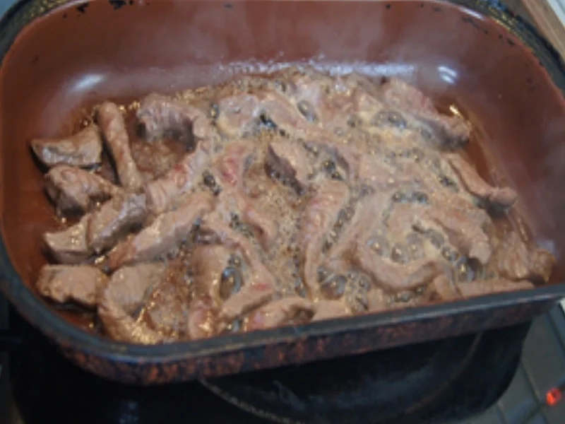 Steakhüfte mit Fenchel und Champignons - Rezept - Bild Nr. 13709